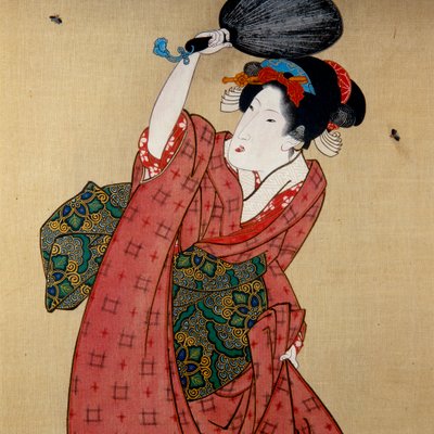 A Courtesan by Japanese School